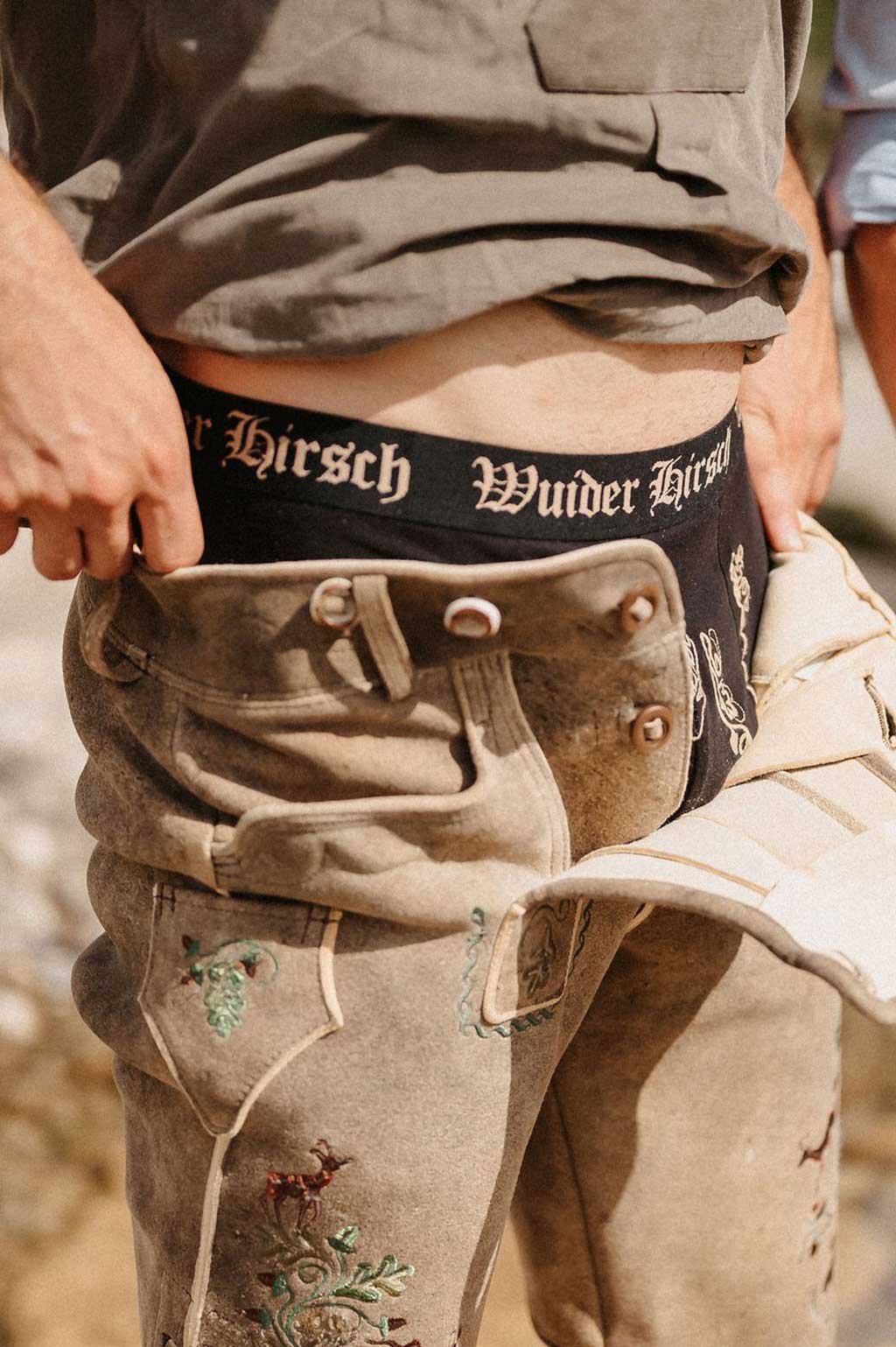 Unterhose „da Wuide Hirsch“